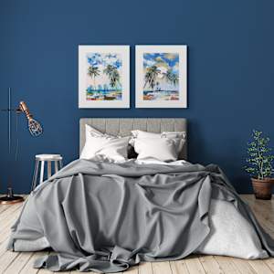 Island Moon by Rene Griffith  Image: and companion piece