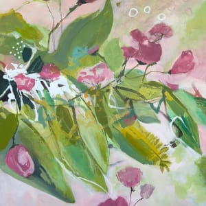 Rhapsody in Pink and Green by Rene Griffith 