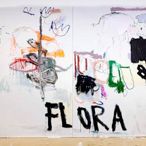 FLORA (diptych) by Manuela Karin Knaut 