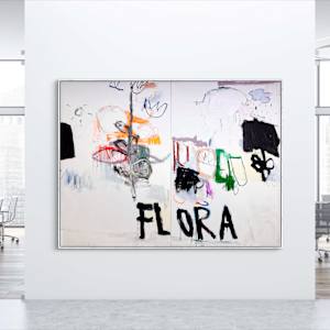 FLORA (diptych) by Manuela Karin Knaut 
