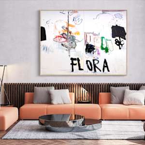 FLORA (diptych) by Manuela Karin Knaut 