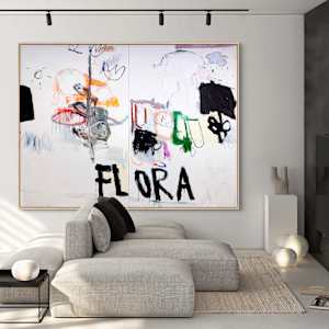 FLORA (diptych) by Manuela Karin Knaut 