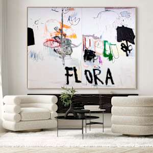 FLORA (diptych) by Manuela Karin Knaut 