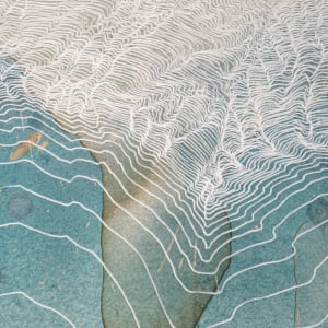 Ocean of Rain by Samantha Clark  Image: Ocean of Rain detail