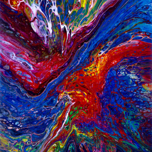 Flowing Tie Dye by Debbie Kappelhoff