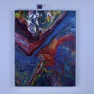 Flowing Tie Dye by Debbie Kappelhoff 