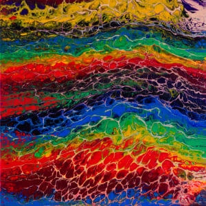 Magma in Water by Debbie Kappelhoff  Image: High resolution image for printing - square format