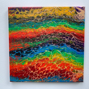 Magma in Water by Debbie Kappelhoff 