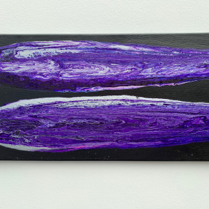 Purple Razor Clam by Debbie Kappelhoff 