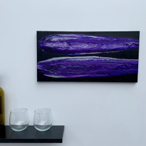 Purple Razor Clam by Debbie Kappelhoff 