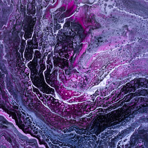 Rose Quartz Geode by Debbie Kappelhoff  Image: High resolution image for printing - 8:10 format