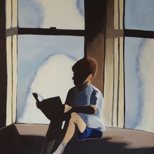 Winter Reader by Nicole Bricker