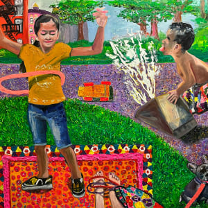 Kids in Playground by jessica alazraki