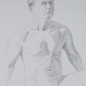 Life drawing - Ian, Image 1.