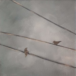 Frederick and Matilda Discuss Life After COVID by Rebecca Prince, Image 1.