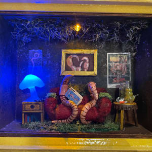 The Living Room - Diorama by Darrah Thornhill 