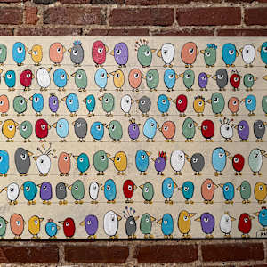 112 Birds, All Getting Along by Aaron Grayum