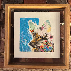 Wild Cartography no. 20 - Framed by Anna Wise 