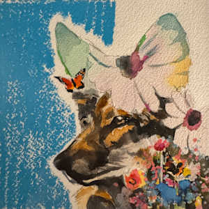 Wild Cartography no. 20 - Framed by Anna Wise 