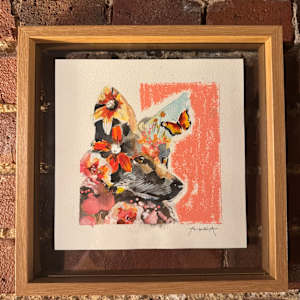 Wild Cartography no. 19 - Framed by Anna Wise 
