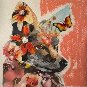 Wild Cartography no. 19 - Framed by Anna Wise 