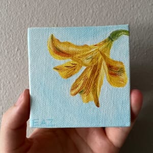 Yellow Flower by Elizabeth A. Zokaites
