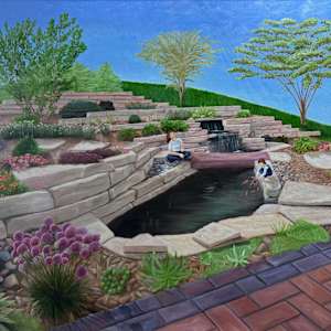 Senta's Garden by Elizabeth A. Zokaites, Image 2.