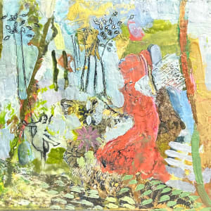 Red Silk by Marilyn Banner 