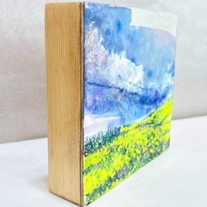 Canola and Flax by Diane Larouche Ellard 