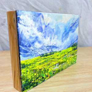 Canola in July by Diane Larouche Ellard 