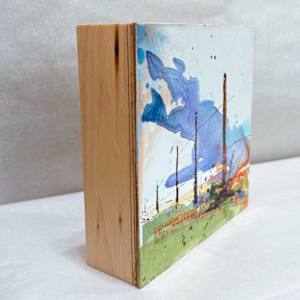 Clean Fenceline by Diane Larouche Ellard 