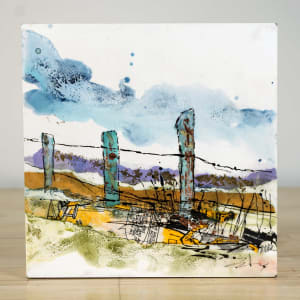 Fence With Character by Diane Larouche Ellard 