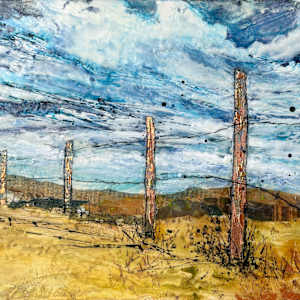 Fence and Sky by Diane Larouche Ellard, Image 2.