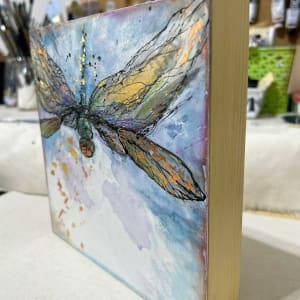 In Flight on Angel's Wishes by Diane Larouche Ellard 