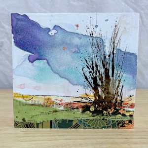 Prairie Drama by Diane Larouche Ellard 