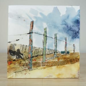 Walking The Fenceline by Diane Larouche Ellard 