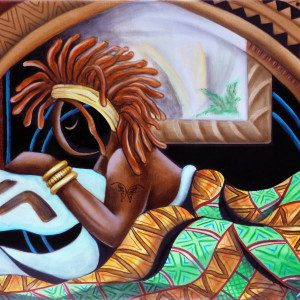 Black Butterfly by Marcella Hayes Muhammad, Image 1.