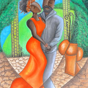 Dancing In The Park by Marcella Hayes Muhammad