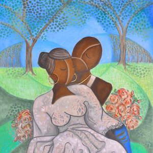 Love In The Park by Marcella Hayes Muhammad
