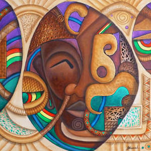 Namaste by Marcella Hayes Muhammad