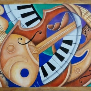 Syncopated Rhapsody by Marcella Hayes Muhammad