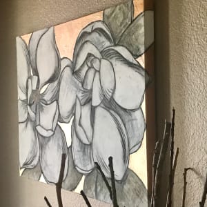 Magnolias by Brenda Gribbin 