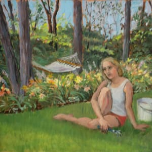 Untitled #331 (Girl with Hammock)