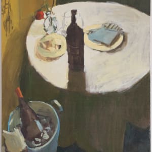 table and bottles by Daniel Kohn
