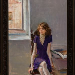 Portrait of a Young Girl by Valeriy Gridnev 