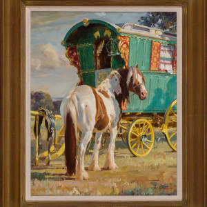Caravan to Appleby Fair by Andre Pater 