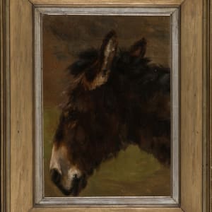 A Donkey Study by Frederic Whiting 