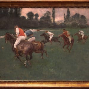 Les Jouers de Polo by Pierre Georges Jeanniot 