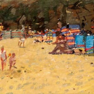 Beach Scene by Ken Howard 