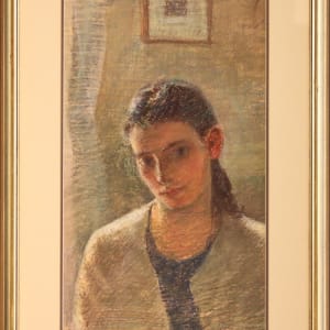Portrait of the Artist's Wife by Daniel Ludwig 